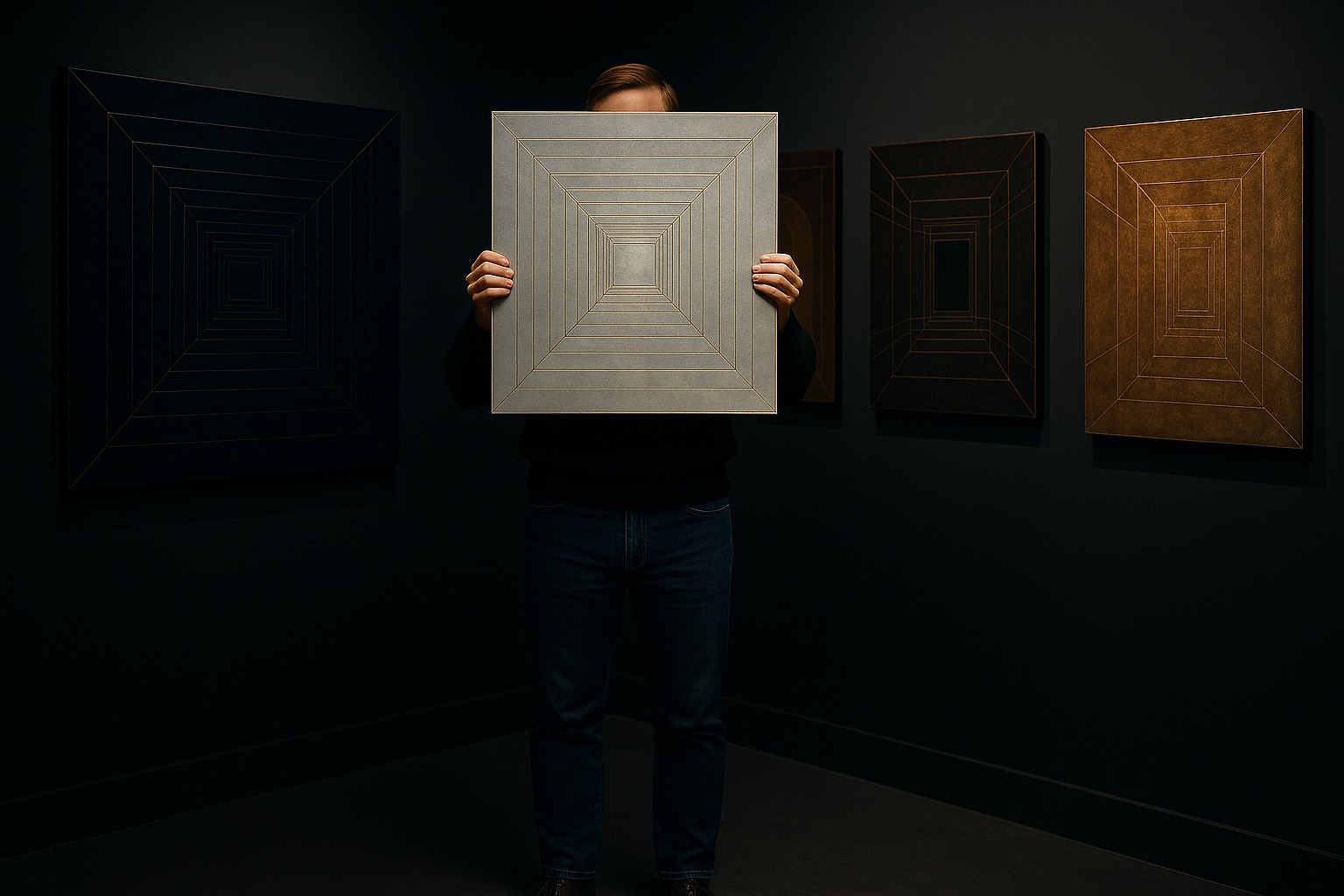Benjamin Cahillane in the studio